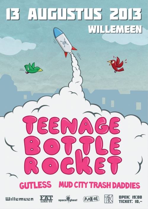 Teenage Bottlerocket in Arnhem tonight!